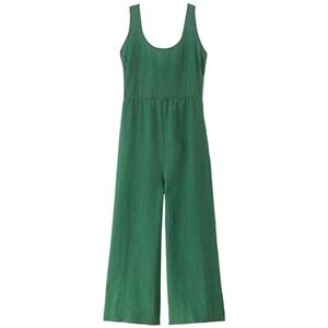 NWT Patagonia Women’s Garden Island Jumpsuit Medium Conifer Green